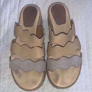 CHLOE LAUREN WEDGE SANDALS
